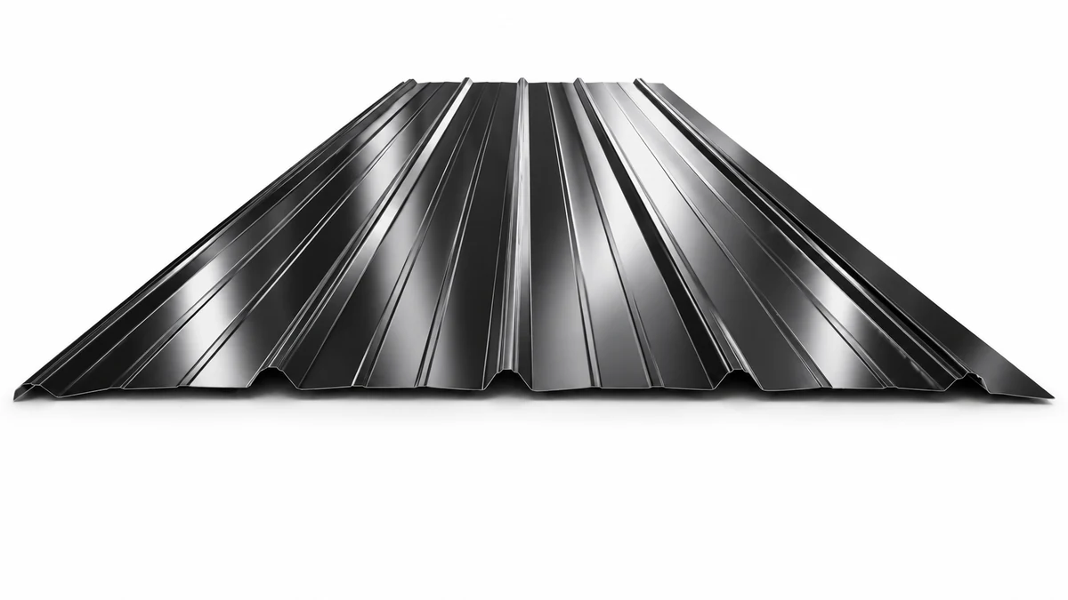 Low-Profile 5-Rib panel with five dominant raised ribs