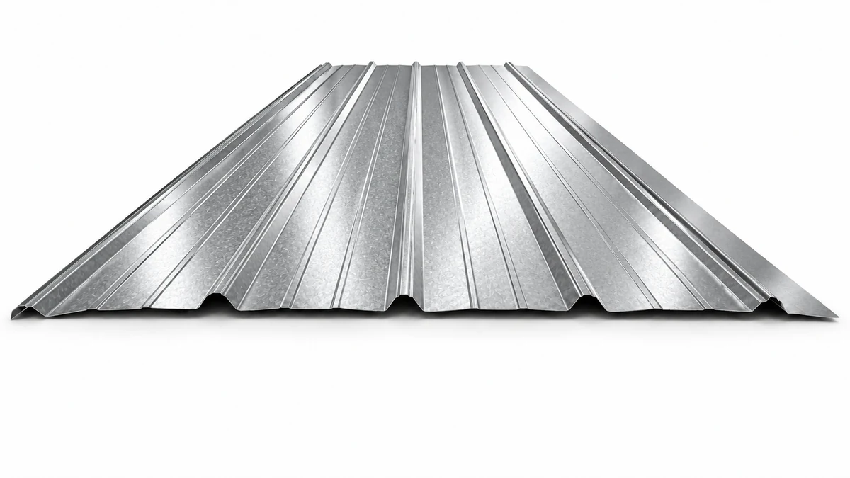 Low-profile metal panel reference